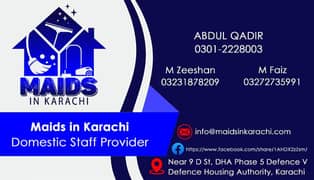 maids in karachi 03012228003 whatap
