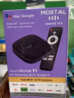 MORTEL GOOGLE ANDROID TV BOX ORIGINAL
