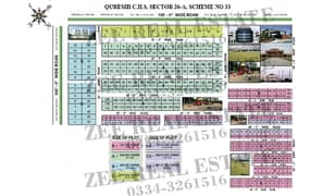 Chance Deal At Investors Rates Qureshi Society Sector 26A Scheme 33 400 Sqr Yards Boundary Wall Society
