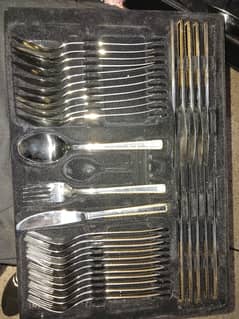 23 caret gold plated set