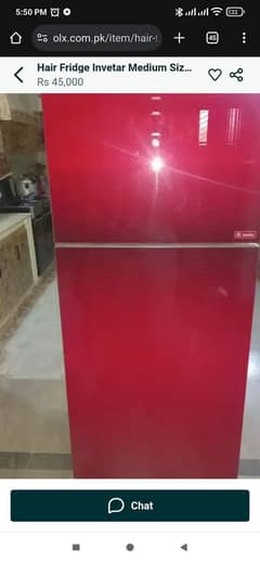 Haier refrigerator with original 03231946425