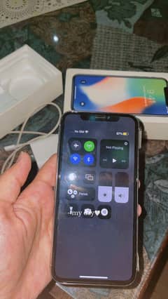 iPhone X PTA approved memory 256 GB battery 100%