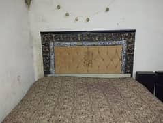 iron bed