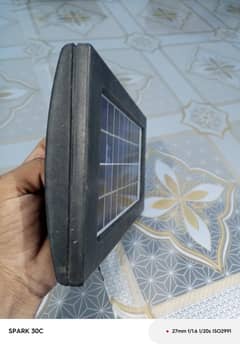 street solar plate