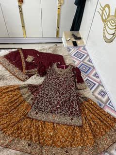 Bridal lehenga & maxi