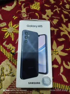 Samsung Galaxy A15 Blue colour 8/256 mint condition.