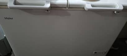 haeir double door  deep freezer