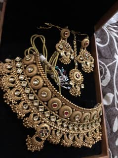 bridal rajwarri indian set