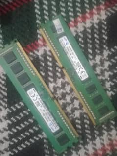 4+4 gb ddr3 rams