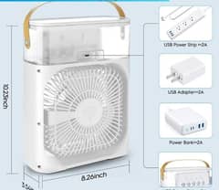 2 PCs mini air cooler_versatile, efficient  cooling for any space