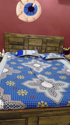 Wooden beds