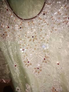 short frock for tissue three piece