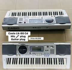 Casio LK-88 cd Keyboard We have Piano Electric Acoustic Bass amp