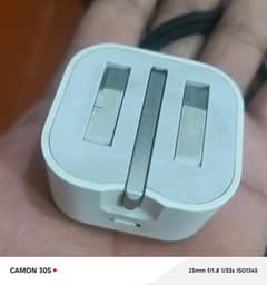 iphone charger  3 pin 20w 100% original