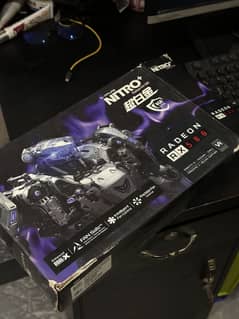 RX 580 8gb Sapphire nitro Edition With Box Sealed