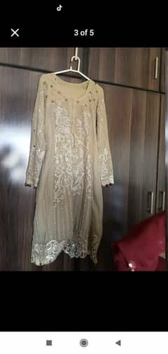 hardly used dress ,good condition