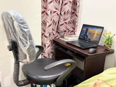 study table and chair