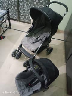 Mothercare Imported Carry Cot and Stroller pair for Sale
