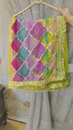 duppata. shirt. lehga
