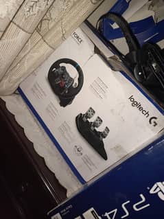 logitech g29 steering wheel with pedal