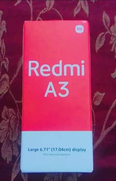 Redmi a3 for sale need money
