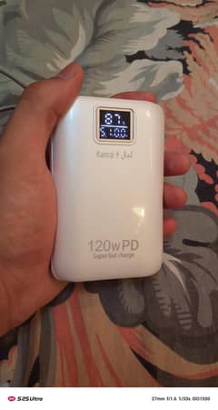 Kamal company super fast 120 watt power bank