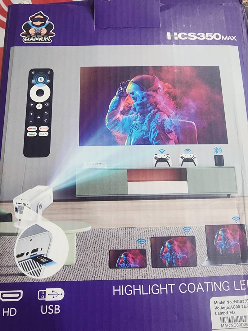 Android arcade classic game projector 2