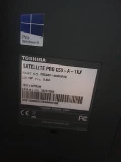 Toshiba Satellite Pro 8/128 laptop for sale new jesa hai