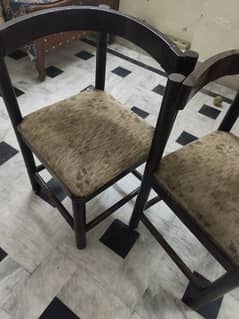 pure wooden 8 chairs in sasti price