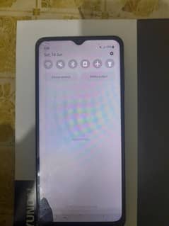samsung A12 screen damge but still working urgent sale
