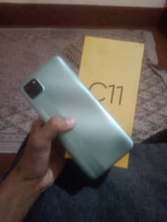 Realme c11 2.32 gb with box  no open no repair