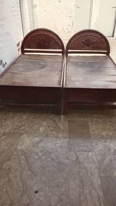 2 single beds