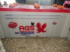 12v 140 AH AGS battery