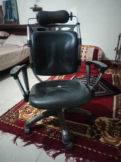 office table and moving chair