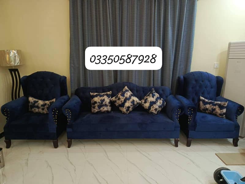 L shape sofa with central table 2