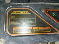 Generator good condition running condition Gas and oil Cut installed