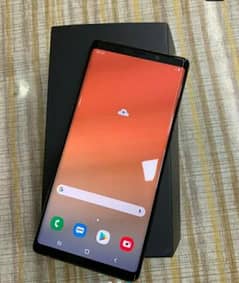 samsung note 9 official pta approved  6/128  box complete