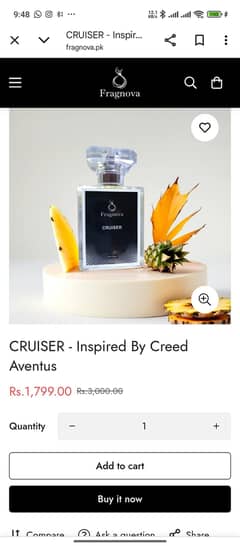 Cruiser Inspired By Creed Aventus