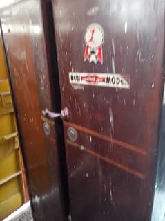 iron double door