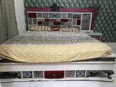 Bedroom Set Deco Colored Solid Wood