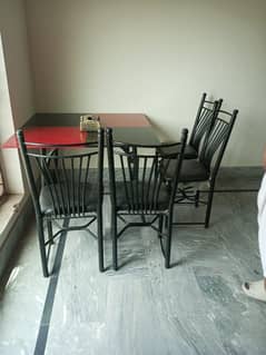 dinning table and chair