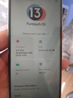 y33t 12/128 panal change only mobile