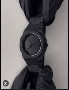 100% orignal black aura watch arabic  dial