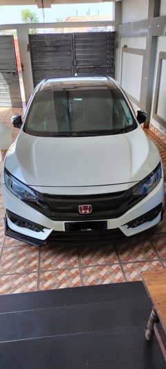 Honda Civic VTi Oriel Prosmatec 2016-17 White Color