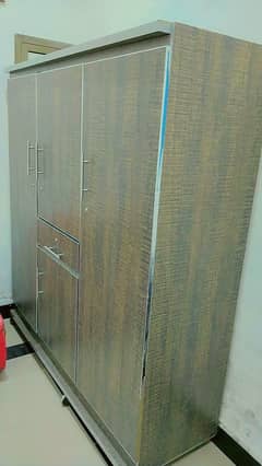 3 Door Kapron Wali Almari For Sale