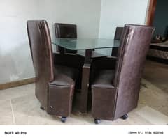 Dining Table With 4 chairs