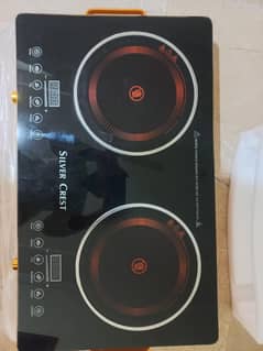 Electric Stove Silver Crest Double Plate