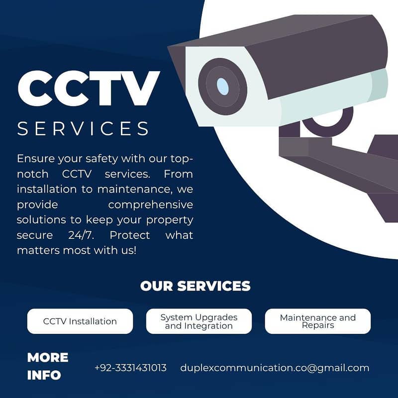 CCTV INSTALLATION, CONFIGURATION, NETWORKING, MAINTAINANCE 3