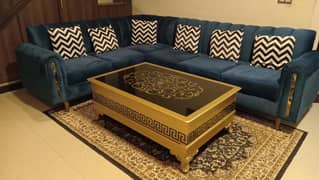 L shape 6 seater