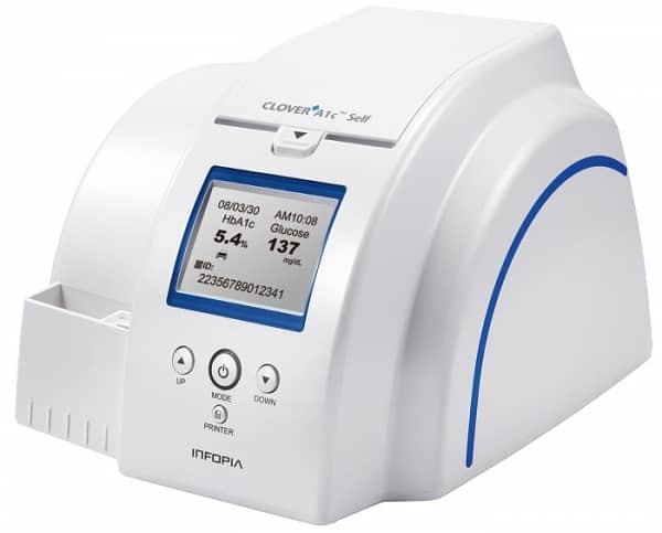 Clover A1C Machine, HbA1C Analyser, Glucose Test, Sugar Test Machine 0